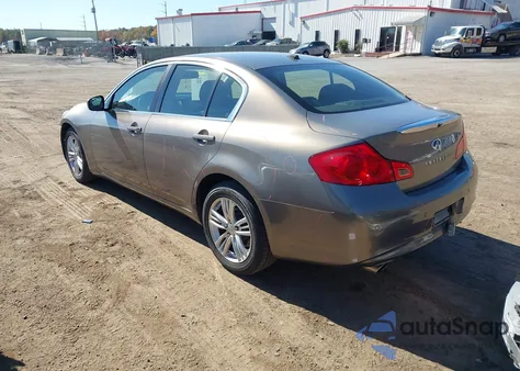 2010 Infiniti G37X z USA, uszkodzony, nr VIN JN1CV6ARXAM456051